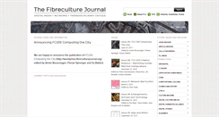 Desktop Screenshot of fibreculturejournal.org