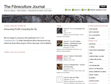 Tablet Screenshot of fibreculturejournal.org