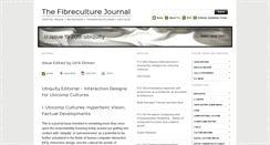 Desktop Screenshot of nineteen.fibreculturejournal.org