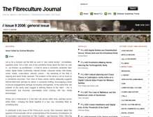 Tablet Screenshot of nine.fibreculturejournal.org
